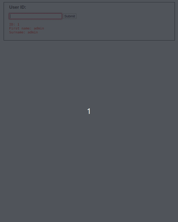 SQLi data exfiltration