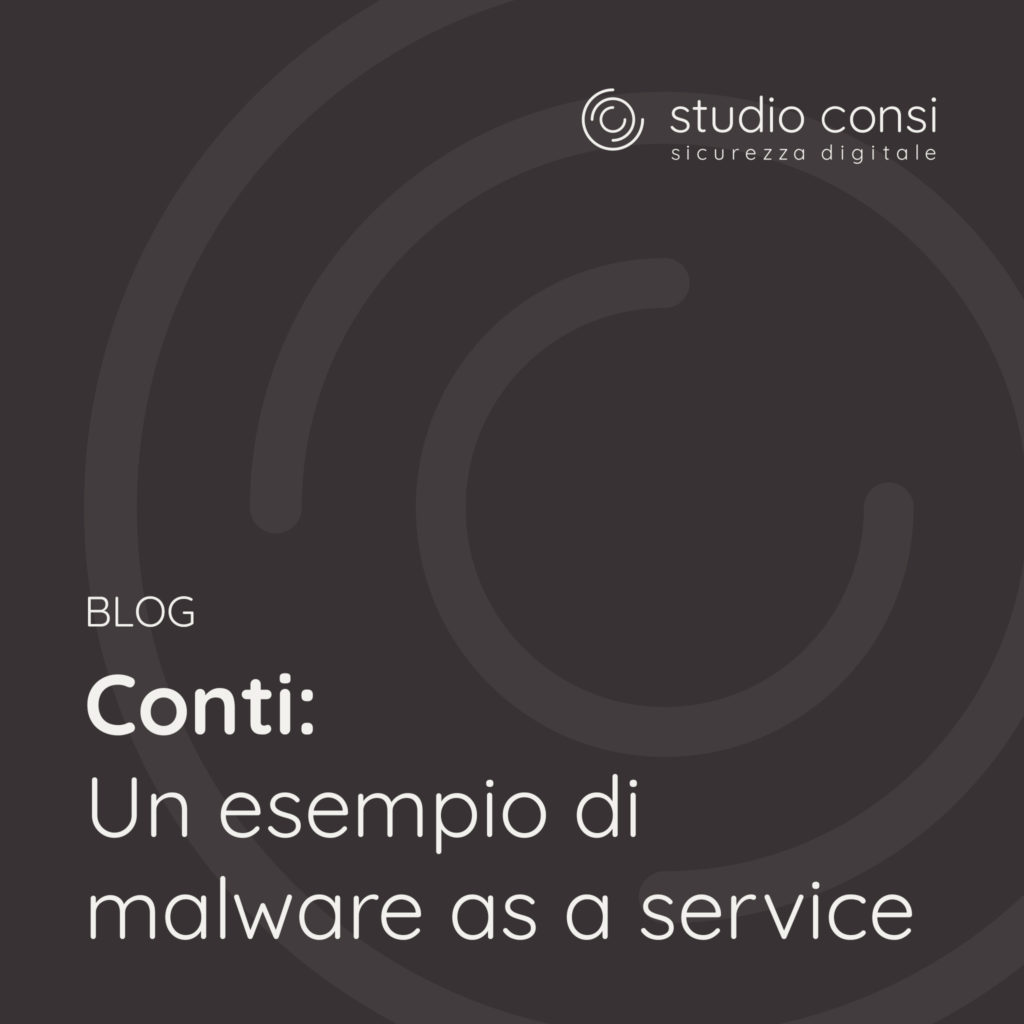 Conti: un esempio di Malware as a Service
