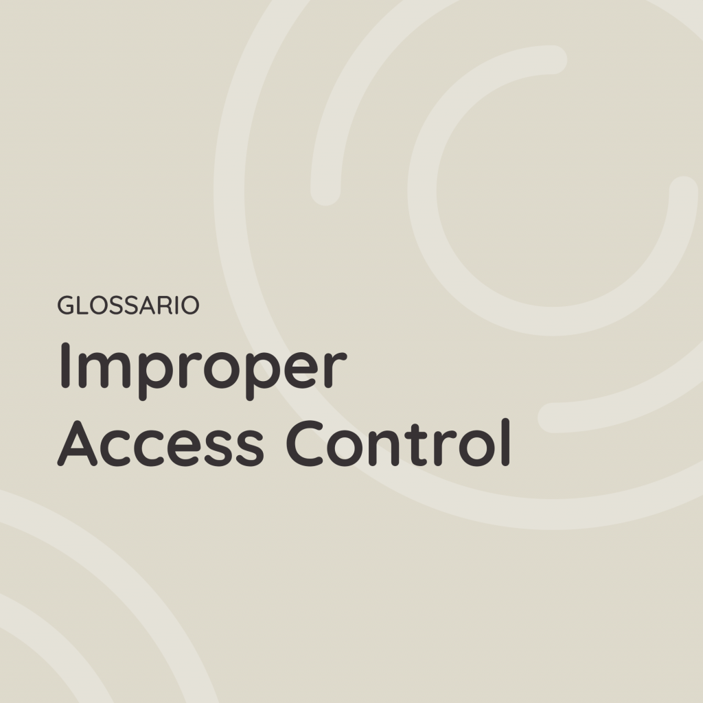 Improper Access Control
