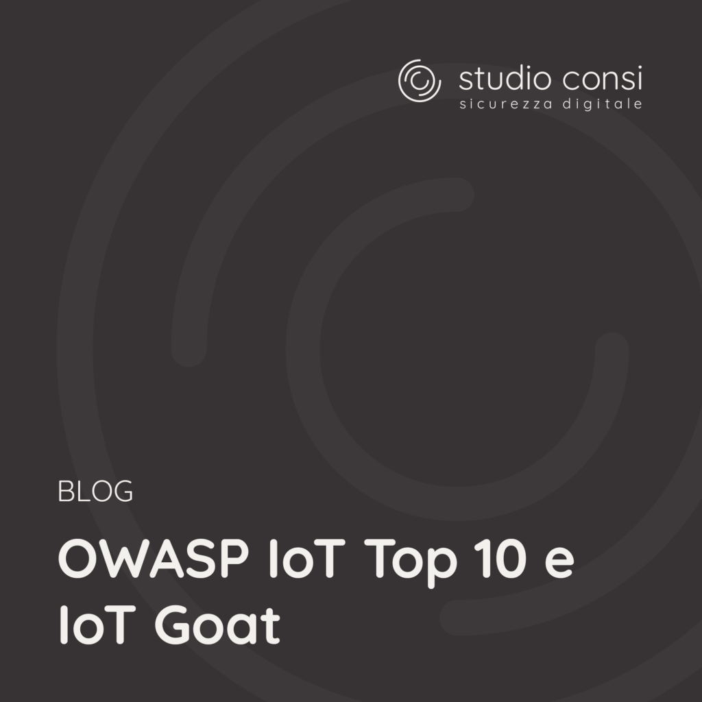 OWASP IoT Top 10 e IoT Goat