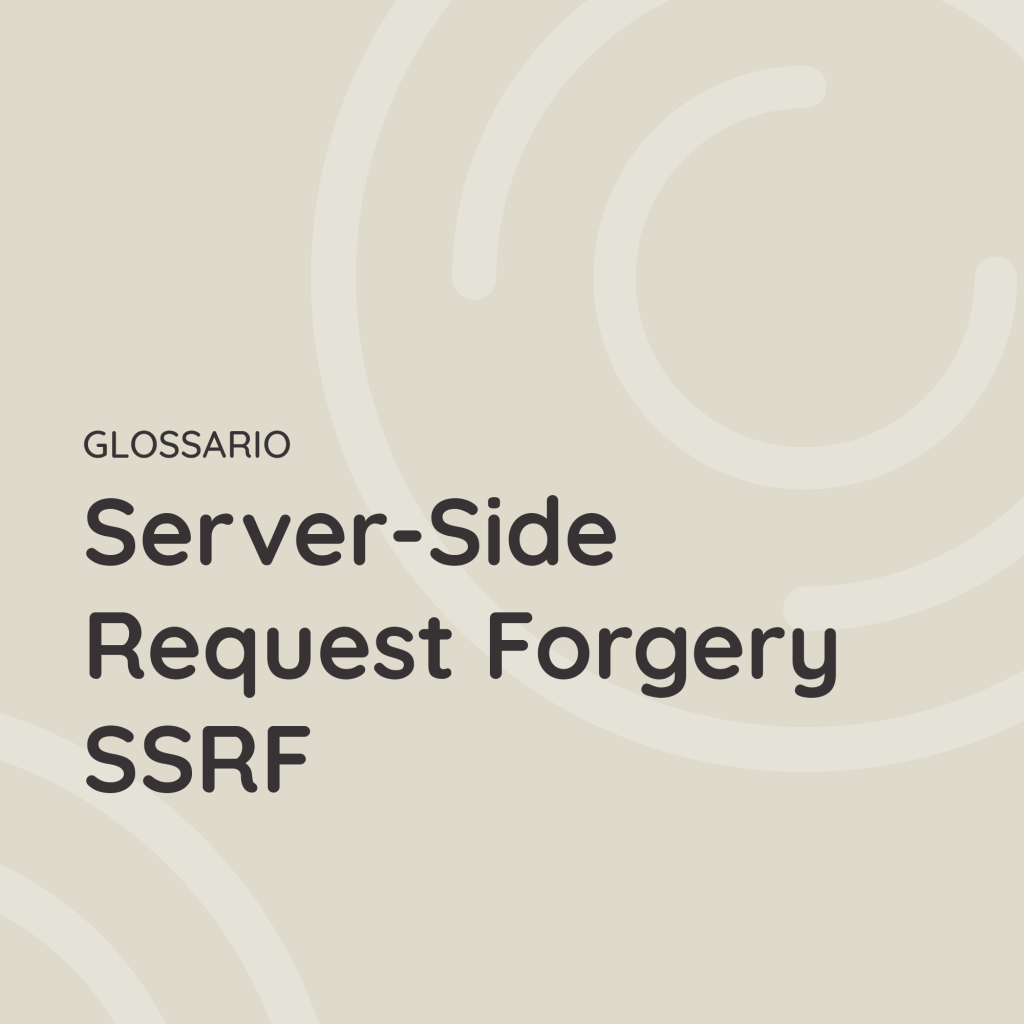 Server-Side Request Forgery – SSRF